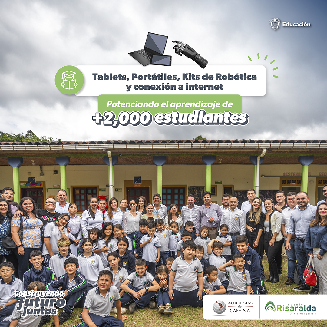 Infraestructura educativa apoyada por Obras por Impuestos en Salento